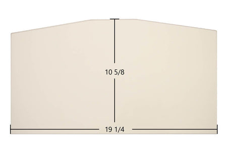 Regency HI300 Ceramic Glass Panel – 19 1/4" x 10 5/8" (Part 940-399P) - Total Hearth