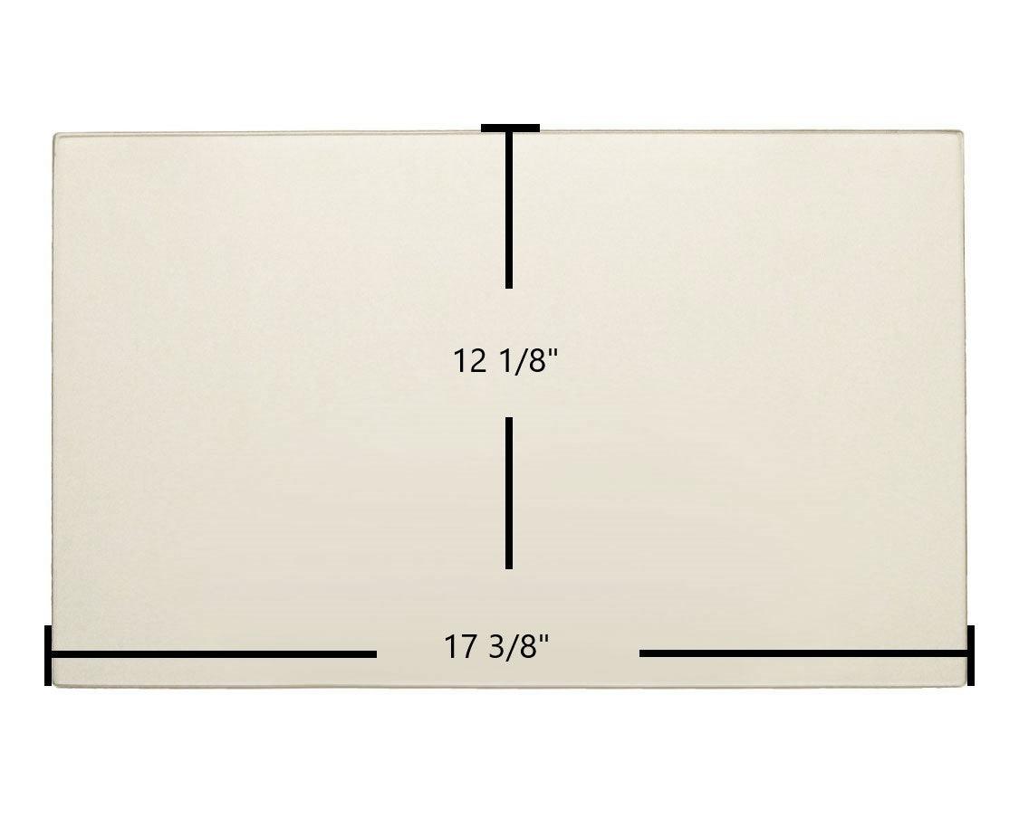 Regency 17 3/8 x 12 1/8 Glass - Woodstove Fireplace Glass