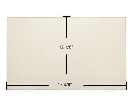 Regency 17 3/8 x 12 1/8 Glass - Woodstove Fireplace Glass