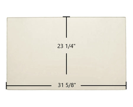 Regency Bellavista B36XTE Ceramic Glass Panel – 31 5/8" x 23 1/4" (Part 940-357) - Total Hearth