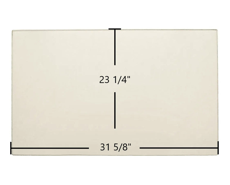 Regency Bellavista B36XTE Ceramic Glass Panel – 31 5/8" x 23 1/4" (Part 940-357) - Total Hearth