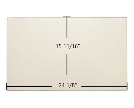 Regency Liberty LRI3E & Horizon HRI3E Ceramic Glass Panel – 24 1/8" x 15 11/16" (Part 940-454P) - Total Hearth