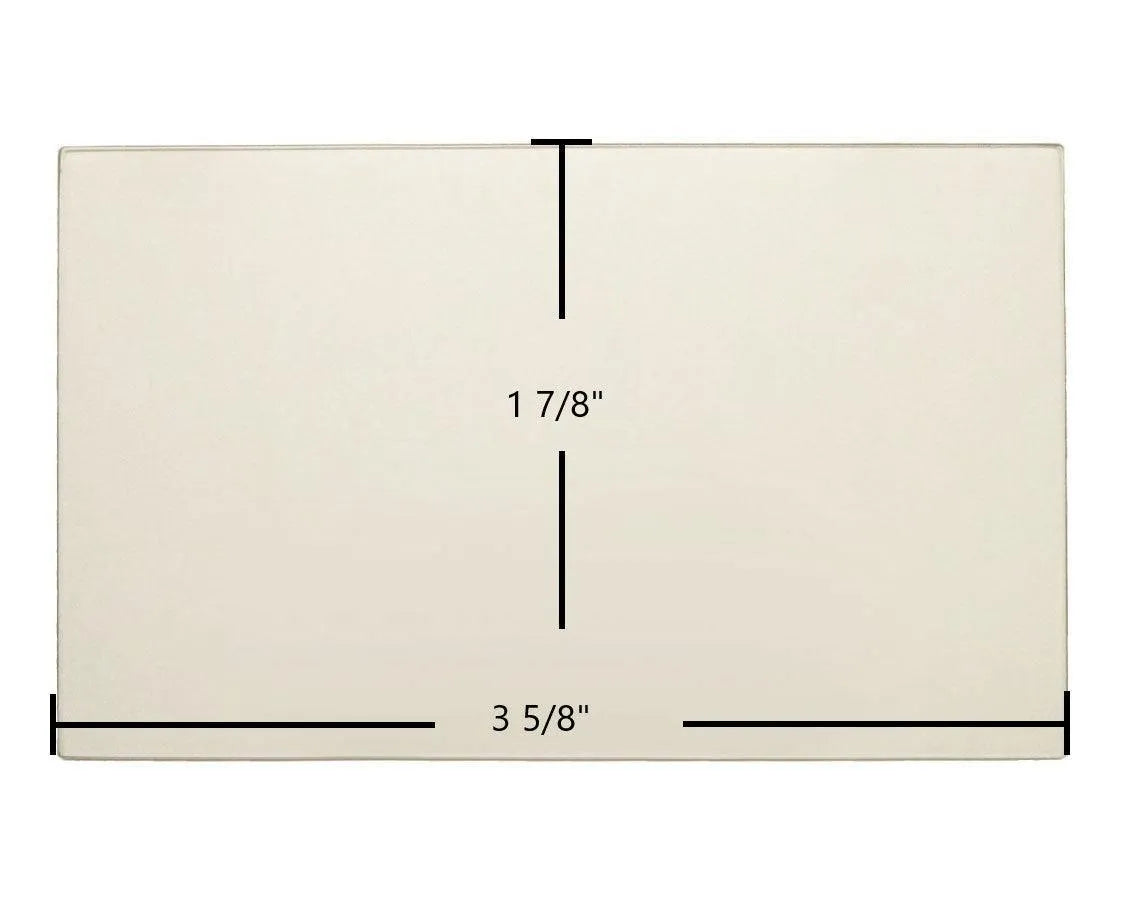 St. Croix Element Sensor Glass (80P30962-R) – 3 5/8" x 1 7/8" High-Temperature Ceramic Replacement - Total Hearth