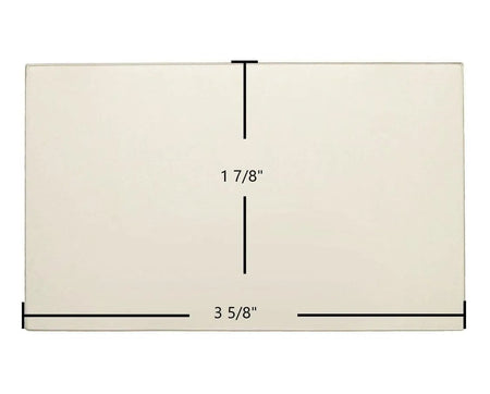 St. Croix Element Sensor Glass (80P30962-R) – 3 5/8" x 1 7/8" High-Temperature Ceramic Replacement - Total Hearth