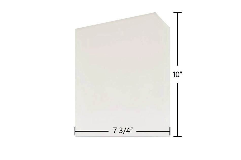Sierra 4500 & 5200 Glass Panel (7G0222) – 7 3/4" x 10" High-Temperature Ceramic Replacement - Total Hearth