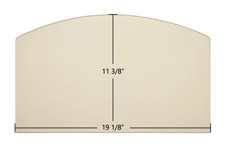 Surdiac Bayard 32 Ceramic Glass Panel – 19 1/8" x 11 3/8" Archtop - Total Hearth