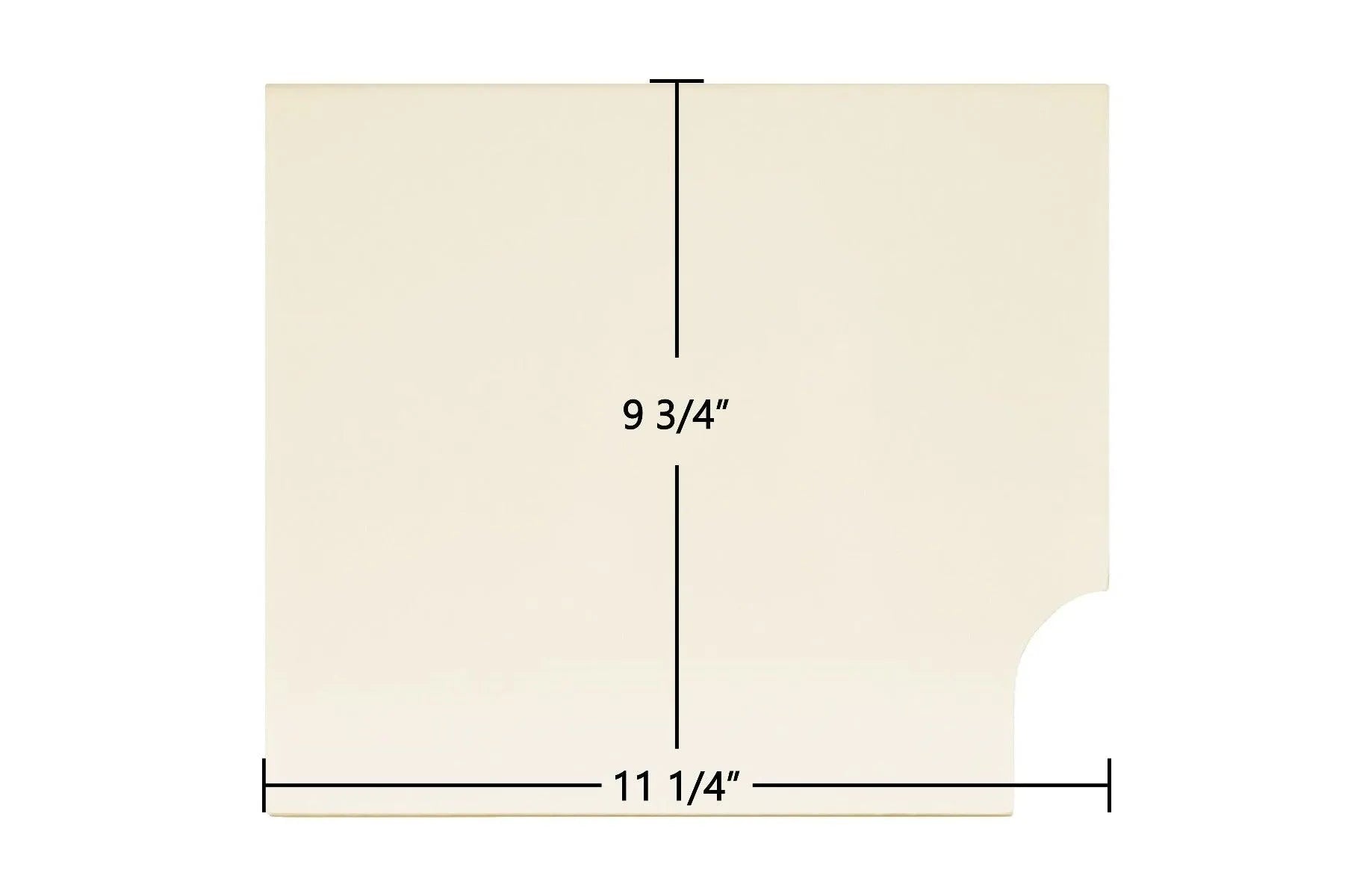 Tolotti Airtite Home Heater Ceramic Glass Panel (TLTT-HM) – 11 1/4" x 9 3/4" - Total Hearth