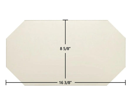 Treemont Large Single Door Ceramic Glass Panel – 16 3/8" x 8 5/8" - Total Hearth