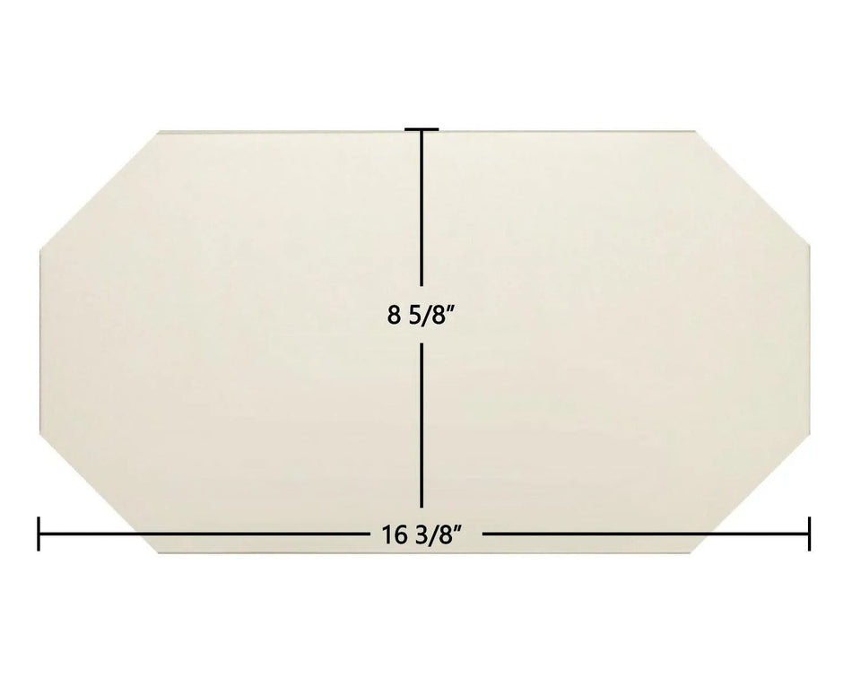 Treemont Large Single Door Ceramic Glass Panel – 16 3/8" x 8 5/8" - Total Hearth