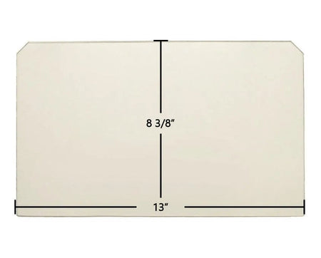 US Stove APS1100B Ceramic Glass Panel (AF0038) – 13" x 8 3/8" - Total Hearth