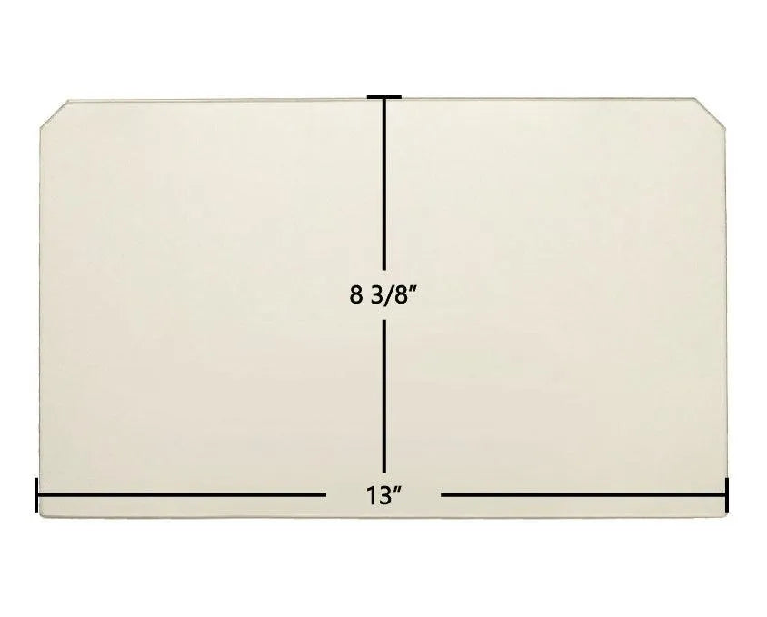US Stove APS1100B Ceramic Glass Panel (AF0038) – 13" x 8 3/8" - Total Hearth