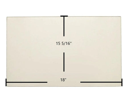 Valcourt Manoir FP1LM Glass - Woodstove Fireplace Glass