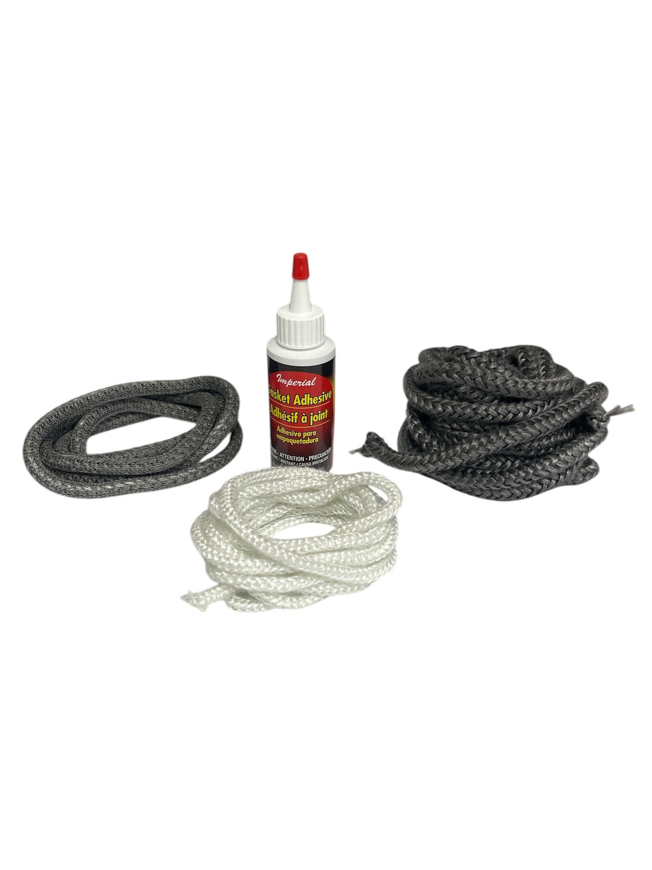 Vermont Castings Vigilant, Resolute, Intrepid, Intrepid II, and Defiant Gasket Kit (3440) – Complete with Adhesive - Total Hearth