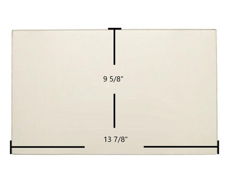 Vermont Castings Fireplace Insert Glass Panel (13 7/8" x 9 5/8") | OEM High-Temp Replacement | Part #140-1160 - Total Hearth