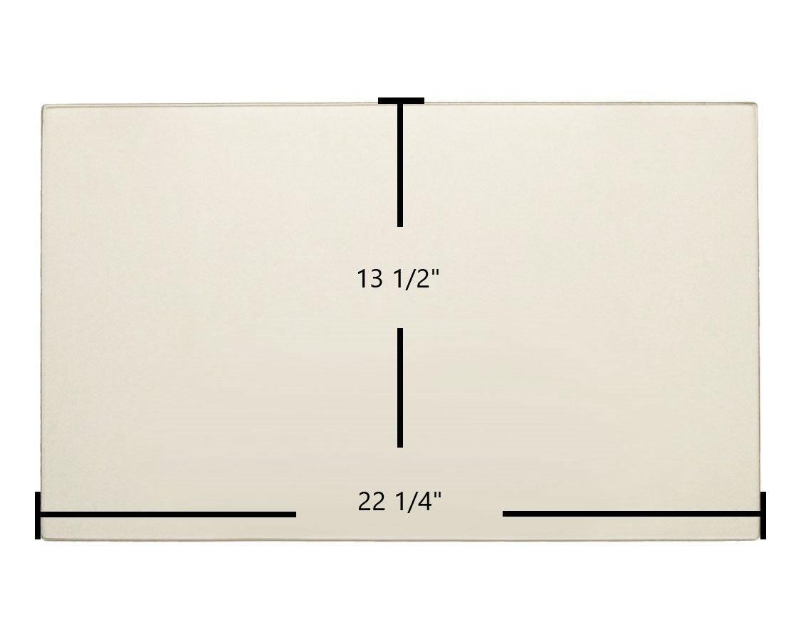 Vermont Castings WinterWarm Large Fireplace Insert Glass Panel (22 1/4" x 13 1/2") | OEM High-Temp Replacement | Part #500-2617 - Total Hearth