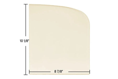 Vermont Castings Defiant Encore Glass Panel (8 7/8" x 10 1/8") | OEM High-Temp Replacement | Part #140-8629 / 140-8620 - Total Hearth