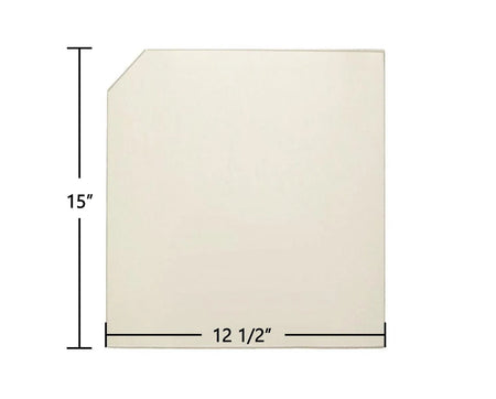 Vermont Castings Merrimack Glass Panel (12 1/2" x 15") | OEM High-Temp Replacement | Part #30004654 / 30004655 - Total Hearth