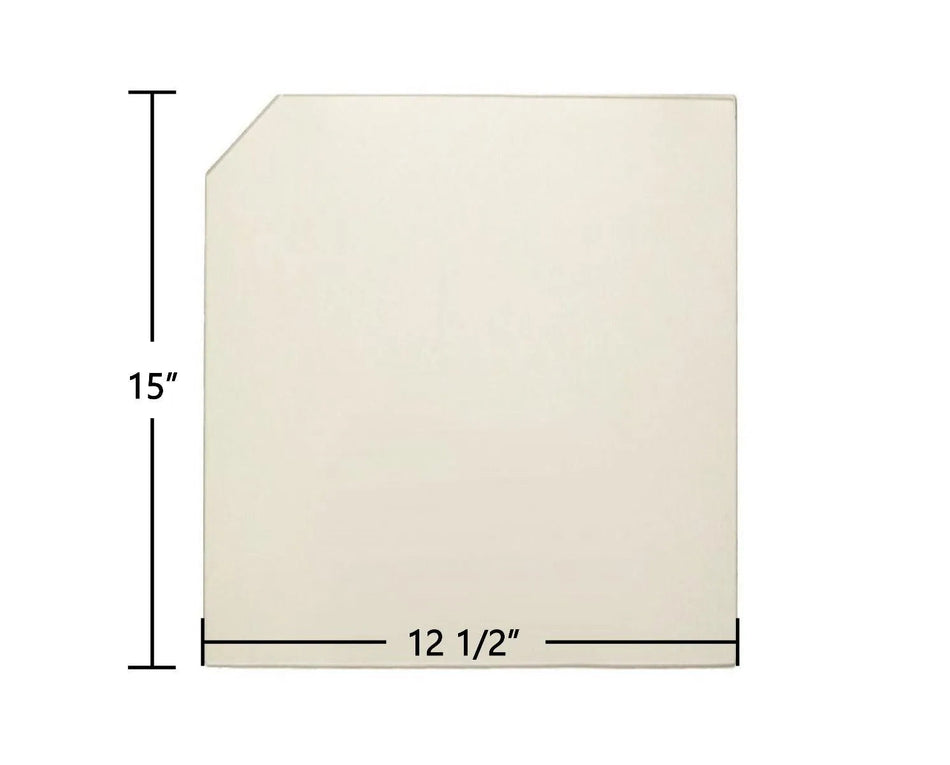 Vermont Castings Merrimack Glass Panel (12 1/2" x 15") | OEM High-Temp Replacement | Part #30004654 / 30004655 - Total Hearth