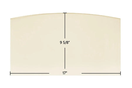 Vogelzang Performer TR009 Glass Panel (17" x 9 5/8") | OEM High-Temp Replacement | Part #09-16, 09-14 - Total Hearth