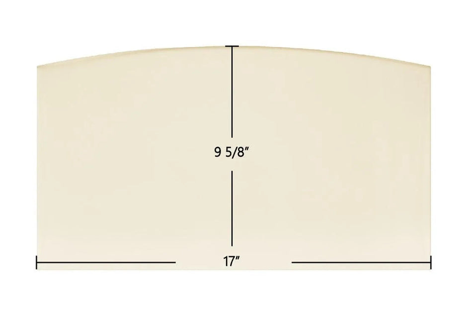 Vogelzang Performer TR009 Glass Panel (17" x 9 5/8") | OEM High-Temp Replacement | Part #09-16, 09-14 - Total Hearth