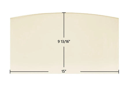 Vogelzang Ponderosa TR007 Glass Panel (15" x 9 13/16") | OEM High-Temp Replacement | Part #03-36, 07-36 - Total Hearth