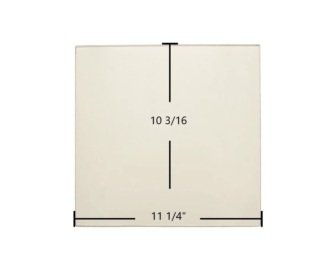Waterford 103 Glass Panel (11 1/4" x 10 3/16") | OEM High-Temp Replacement | Part #68-133-005 | USA-Made Ceramic Stove Glass - Total Hearth