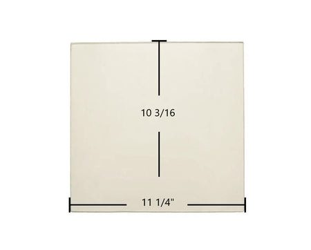 Waterford 103 Glass Panel (11 1/4" x 10 3/16") | OEM High-Temp Replacement | Part #68-133-005 | USA-Made Ceramic Stove Glass - Total Hearth
