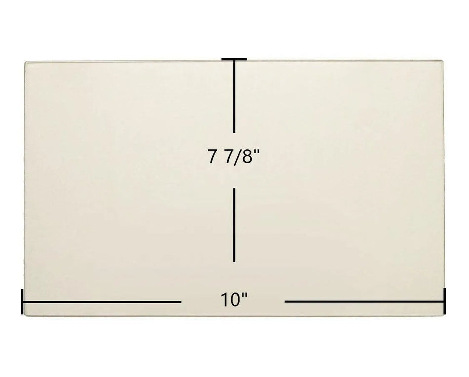 Waterford Shire Glass Panel (10" x 7 7/8") | OEM High-Temp Replacement | Part #68-133-003 | USA-Made Ceramic Stove Glass - Total Hearth