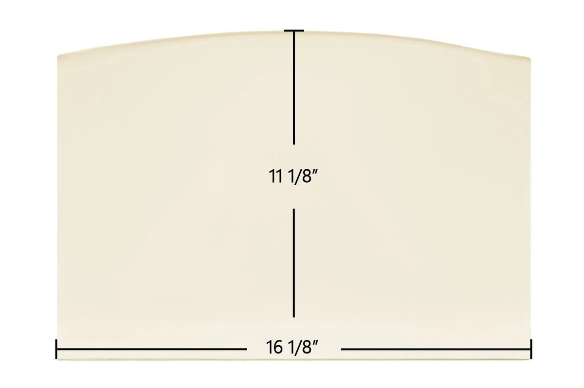 Weso Coal Glass(16 1/8" x 11 1/8") - Total Hearth