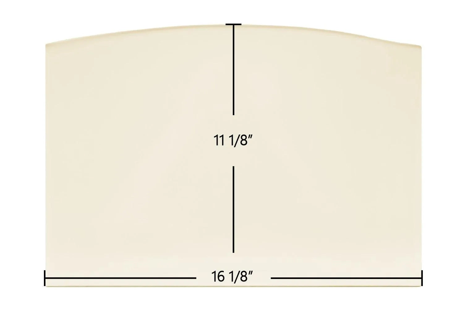 Weso Coal Glass(16 1/8" x 11 1/8") - Total Hearth