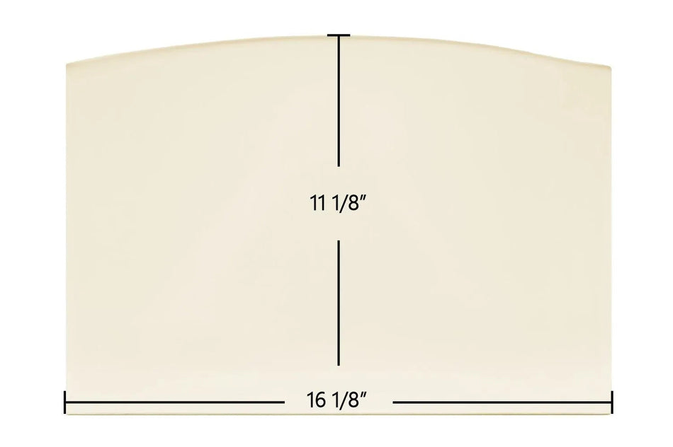 Weso Coal Glass(16 1/8" x 11 1/8") - Total Hearth