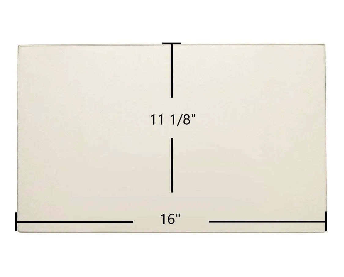 Woodstock Soapstone Keystone 204 Glass - Woodstove Fireplace Glass