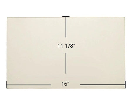 Woodstock Soapstone Keystone 204 Glass - Woodstove Fireplace Glass